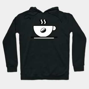 Black and white coffee Hoodie